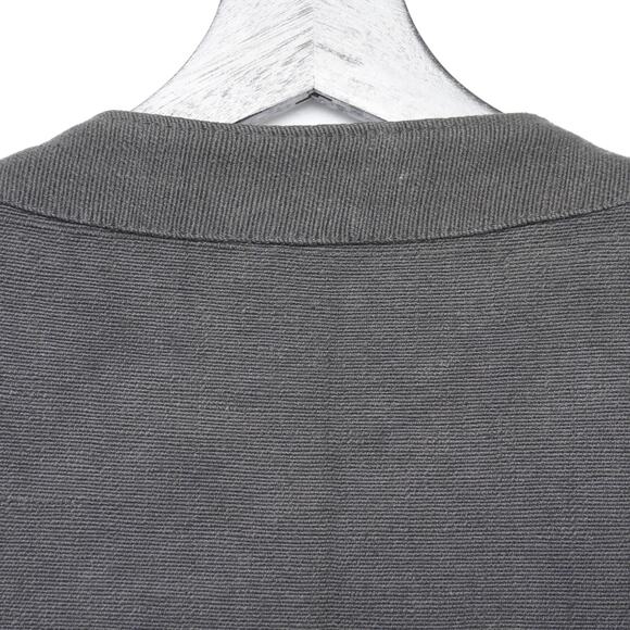 Ganesh Himal Handmade Nepal Cotton Vest XL Black-Red Fish “Om” Print Boho - Picture 6 of 9